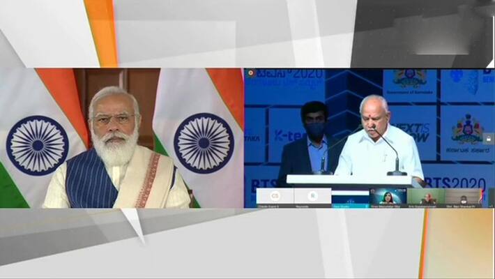 modi is participating Bengaluru Tech Summit 2020 via video-conferencing kpn modi is participating Bengaluru Tech Summit 2020 via video-conferencing kpn