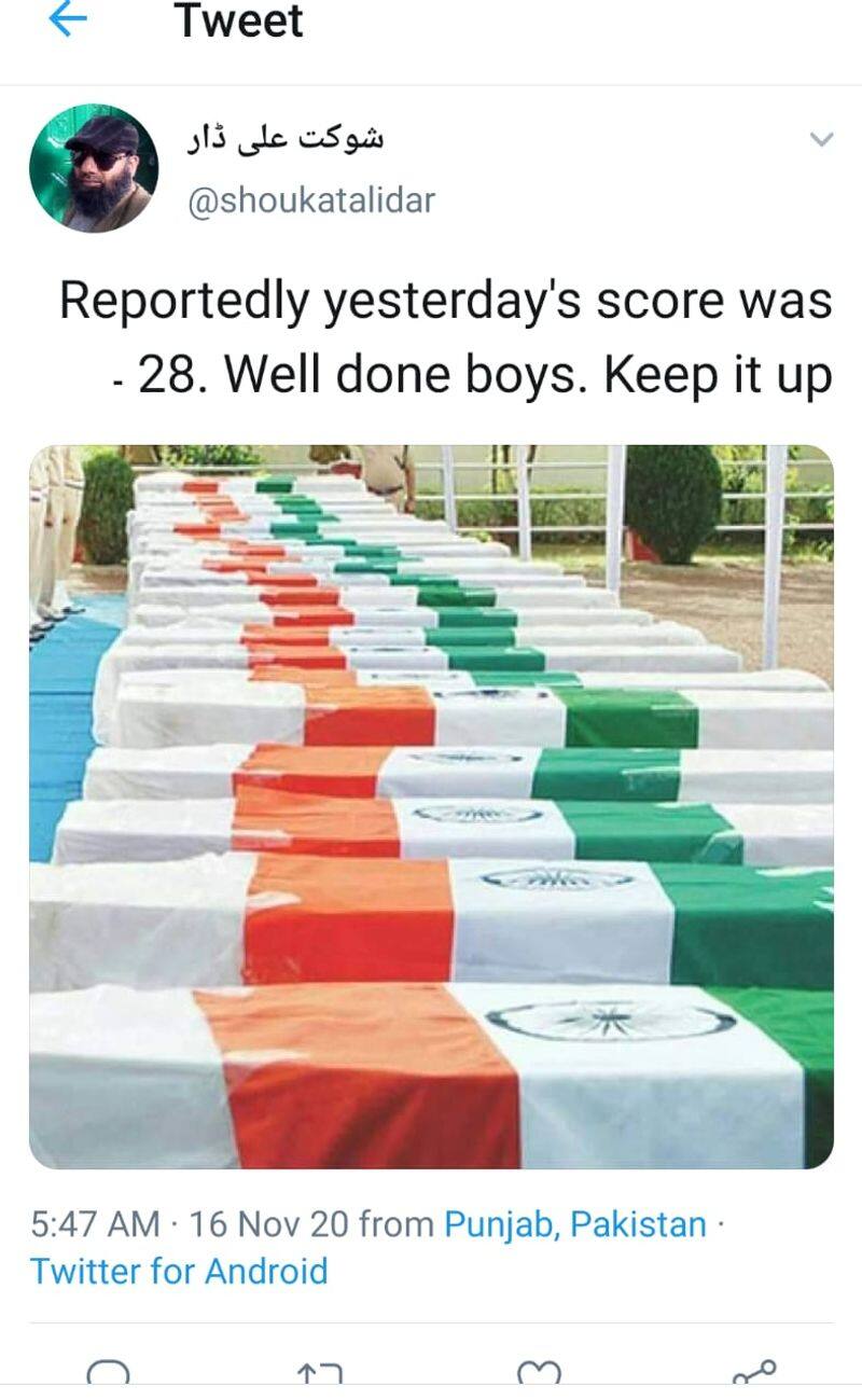 28 Indian army's killed by Pakistan army..?? Pakistan peoples viral fake image in social medias
