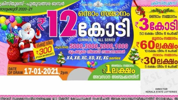 12 crore for tickets sold in Thiruvananthapuram 12 crore for tickets sold in Thiruvananthapuram