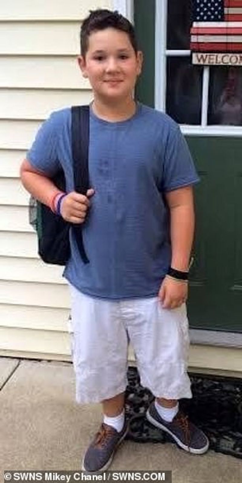 Transgender teenager who was born with male genitalia and raised as a boy is now four months pregnant