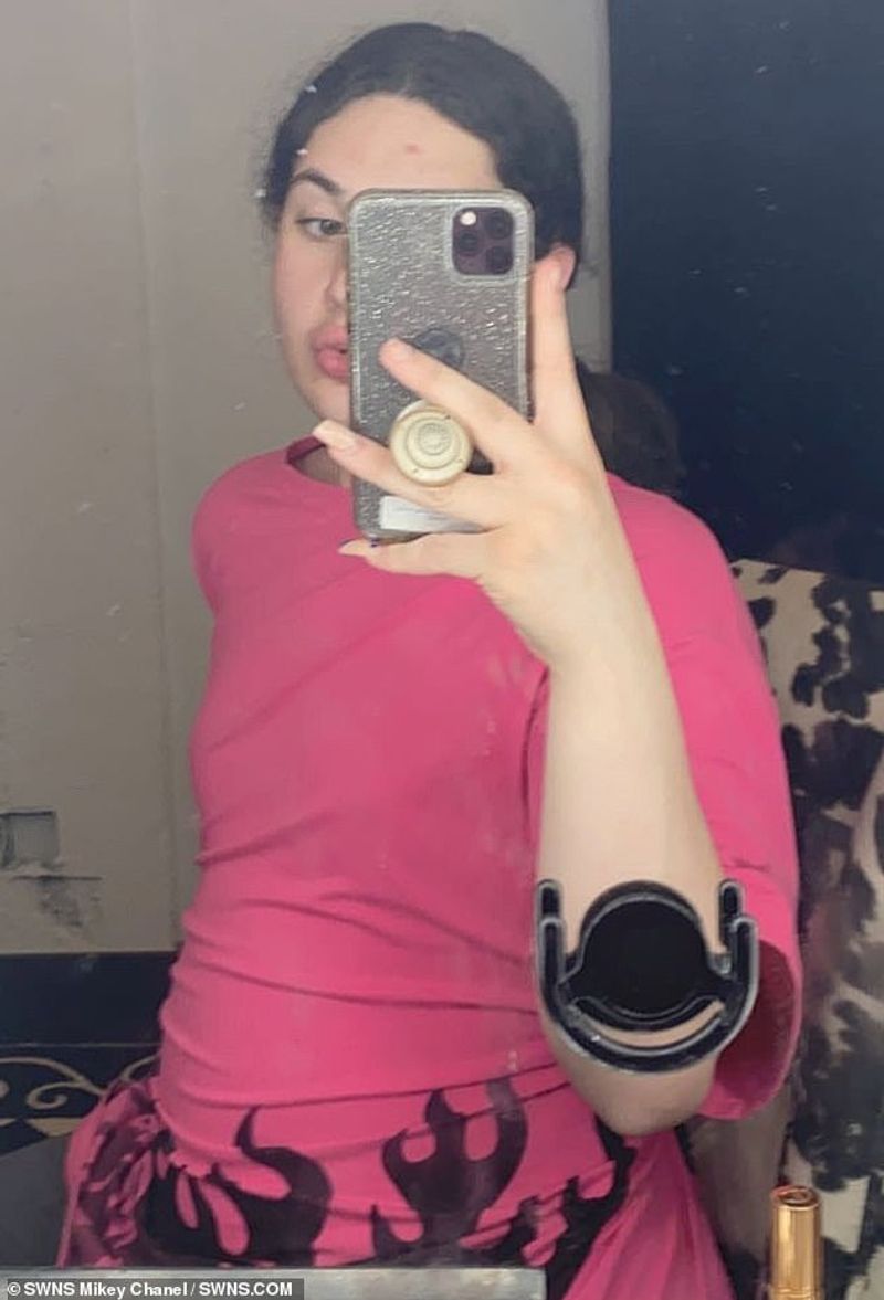 Transgender teenager who was born with male genitalia and raised as a boy is now four months pregnant
