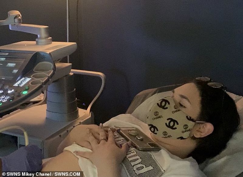 Transgender teenager who was born with male genitalia and raised as a boy is now four months pregnant