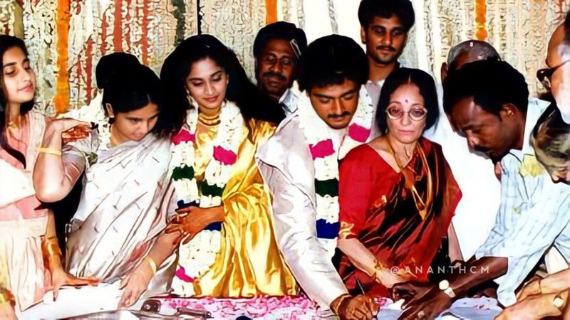 shalini ajith childhood rare photo gallery