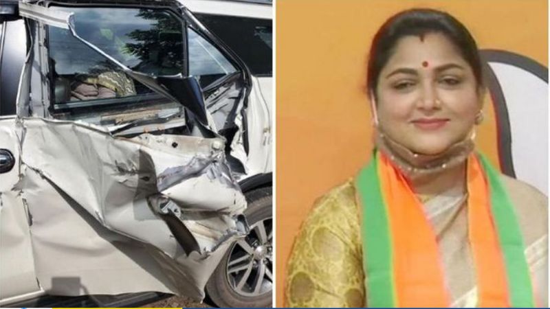 khushbu sundar slams man who claimed she faked car crash