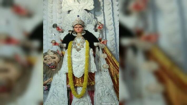 During Coronavirus organizer does not celebrate Jagadhatri pujo at Chadannagar ASB During Coronavirus organizer does not celebrate Jagadhatri pujo at Chadannagar ASB