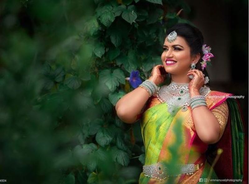 serial actress sridevi bridal make over photo shoot gallery