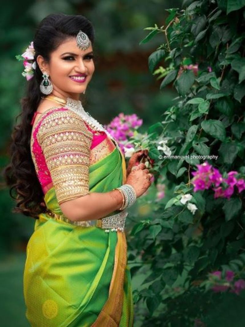 serial actress sridevi bridal make over photo shoot gallery