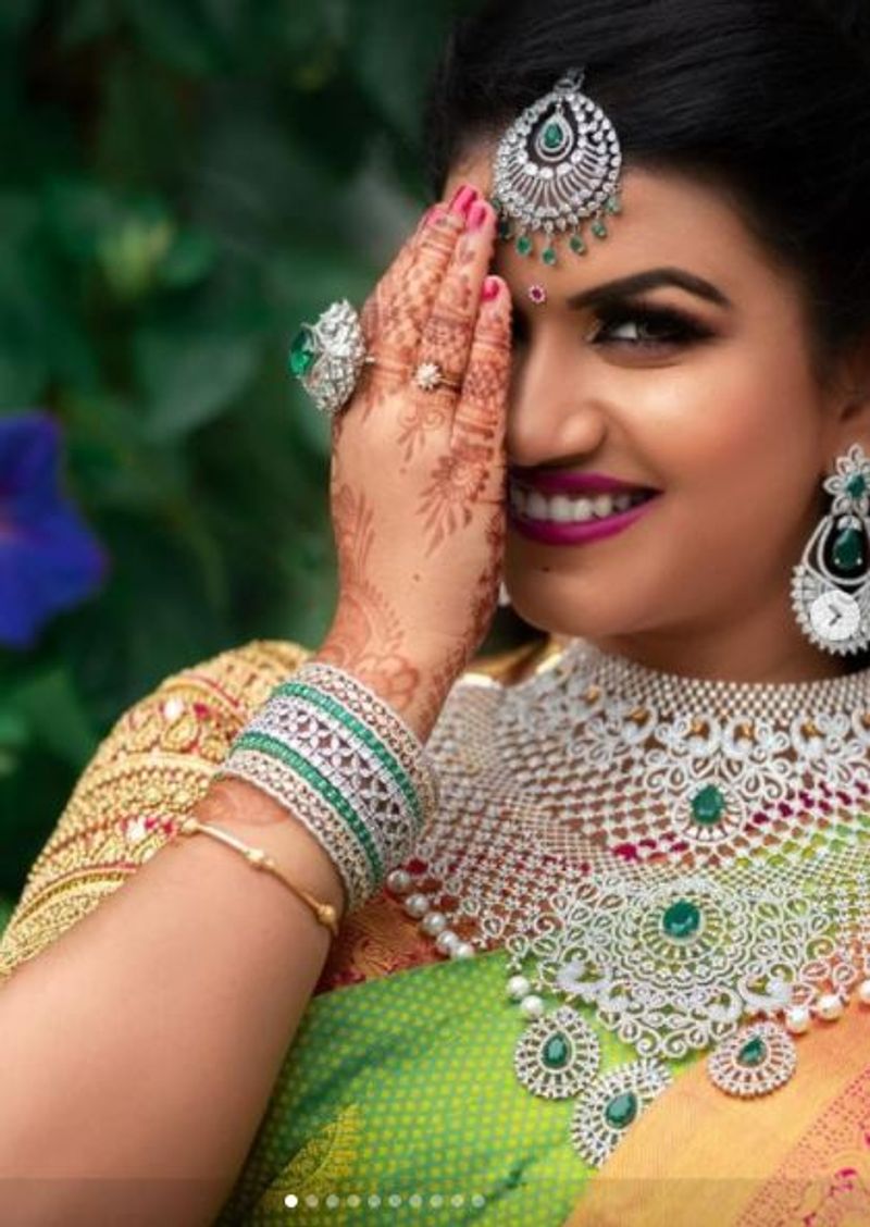 serial actress sridevi bridal make over photo shoot gallery