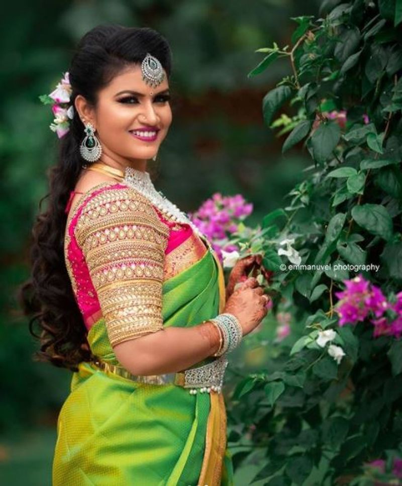 serial actress sridevi bridal make over photo shoot gallery