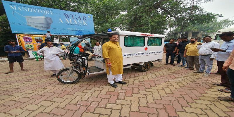 Electric ambulance inauguration at Hooghly ASB