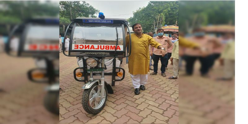 Electric ambulance inauguration at Hooghly ASB
