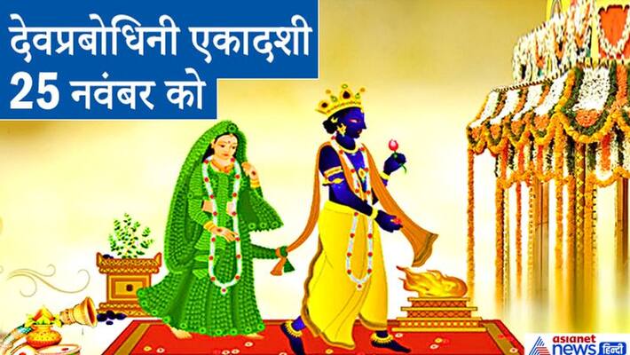 Devprabodhini Ekadashi on November 25, Tulsi-Shaligram marriage is performed on this day, know the story related to it KPI Devprabodhini Ekadashi on November 25, Tulsi-Shaligram marriage is performed on this day, know the story related to it KPI