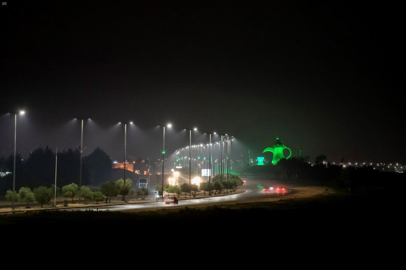 heavy rainfall in many parts of saudi arabia