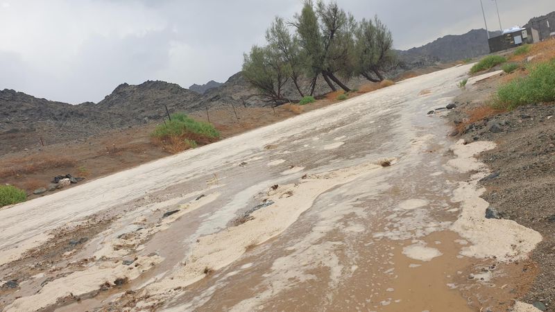heavy rainfall in many parts of saudi arabia