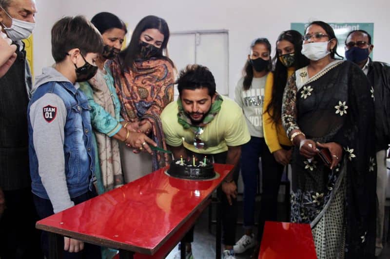In pictures: Suresh Raina launches special project ahead of his 34th birthday-ayh