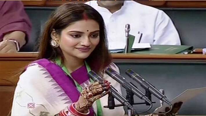Politics heated up on love jihad issue TMC MP Nusrat Jahan Dont make love a political tool kpl Politics heated up on love jihad issue TMC MP Nusrat Jahan Dont make love a political tool kpl