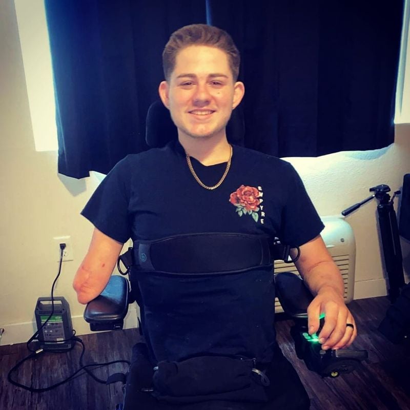 Teenager Chooses To Amputate Bottom Half Of Body To Save His Life dpl