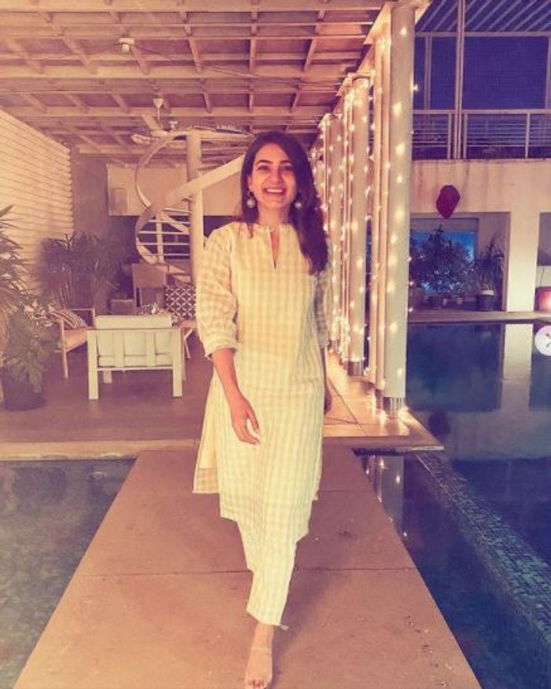 actress samantha latest photo gallery fire in internet