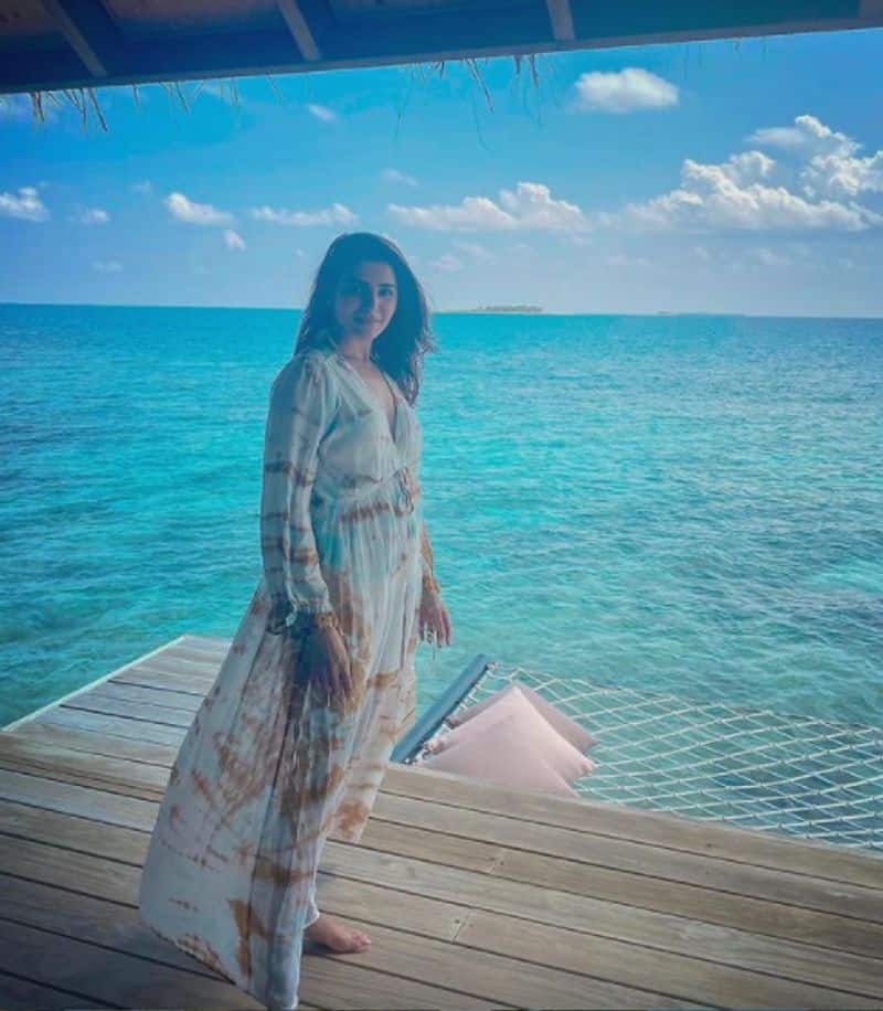 Tollywood Actress enjoys vacation at Maldives with Husband naga chaithanya dpl