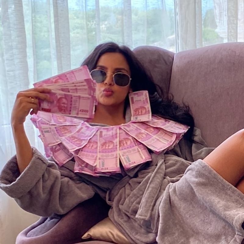 Actress Priya anand Currency Note Photo Shoot going viral