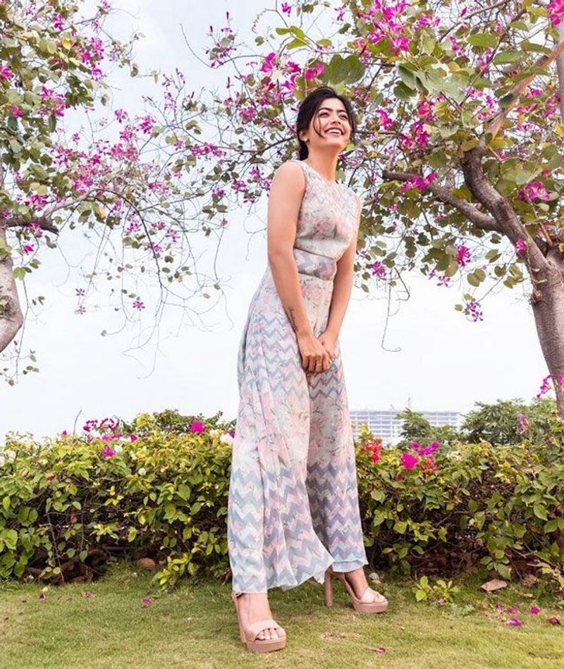 Rashmika Mandanna Latest Stills shaking internet jsp