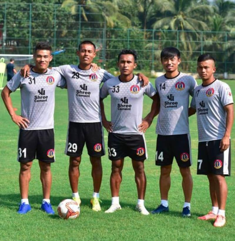 SC East Bengal coach Robbie Fowler is using a special hi pod camera in practice spb