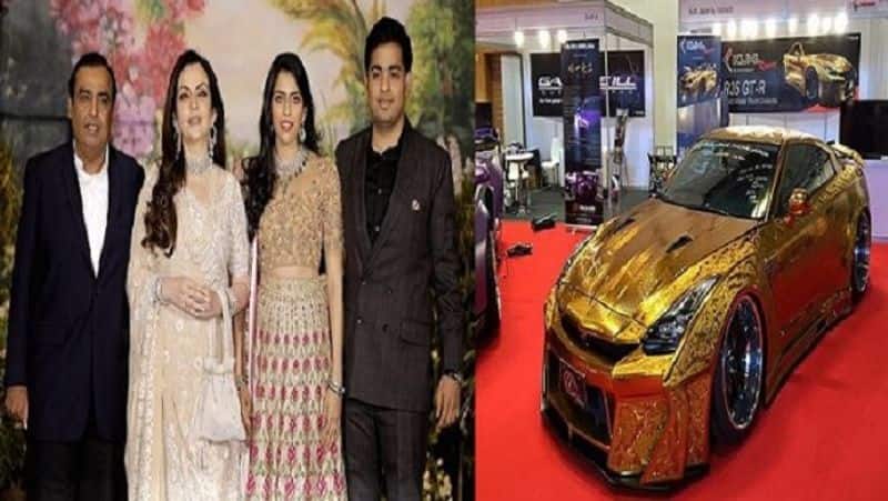 mukesh ambani will gift shloka mehta golden car was a rumour see her car collection