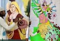 Converting walls into canvasses: Udaipur Central Jail inmate shows off his painting prowess