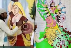 Converting walls into canvasses: Udaipur Central Jail inmate shows off his painting prowess