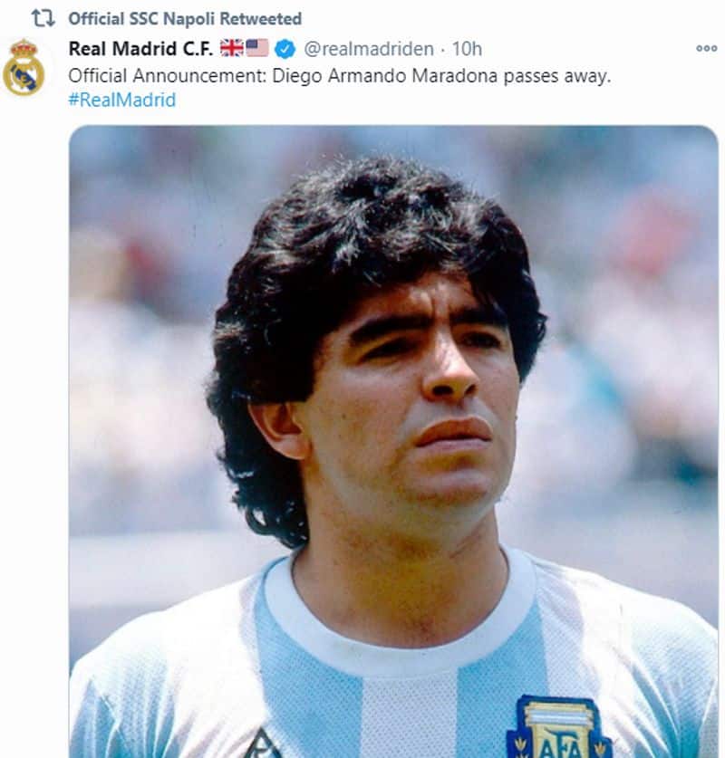 Pele Messi and Ronaldo pay respects to Maradona