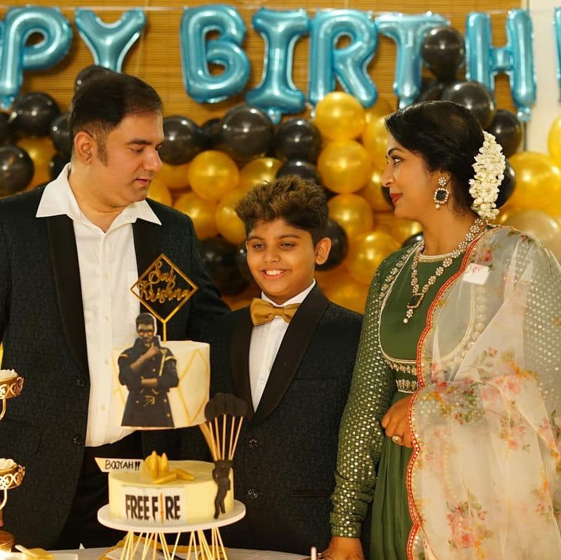 navya nair shares her son birthday celebration photos