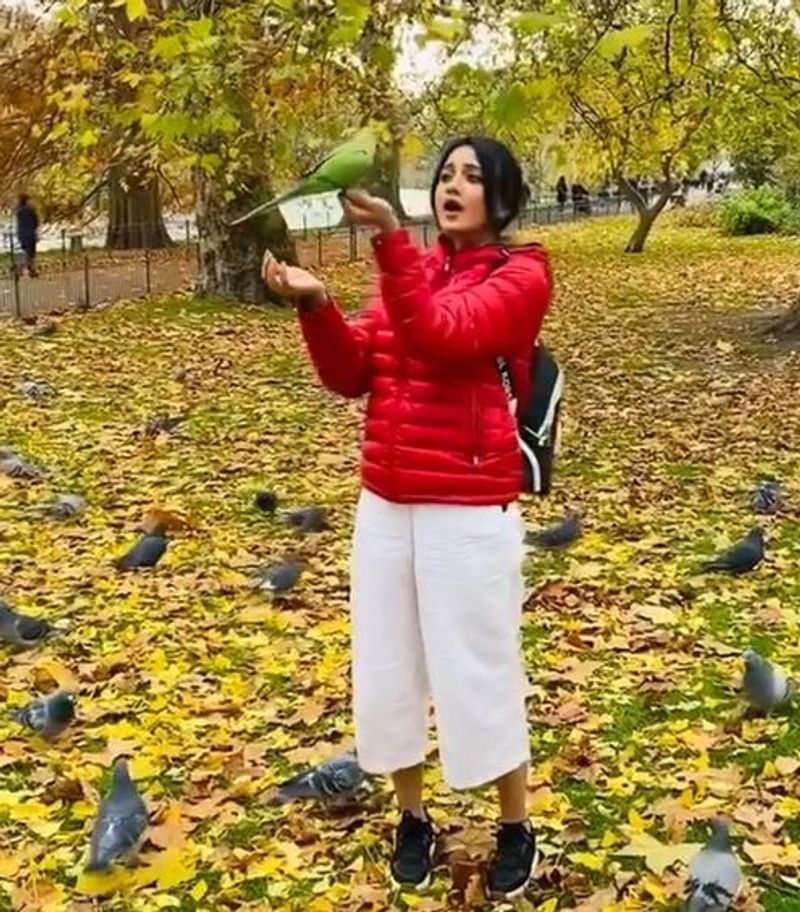 Harshika Poonacha share London travel pictures on Instagram vcs
