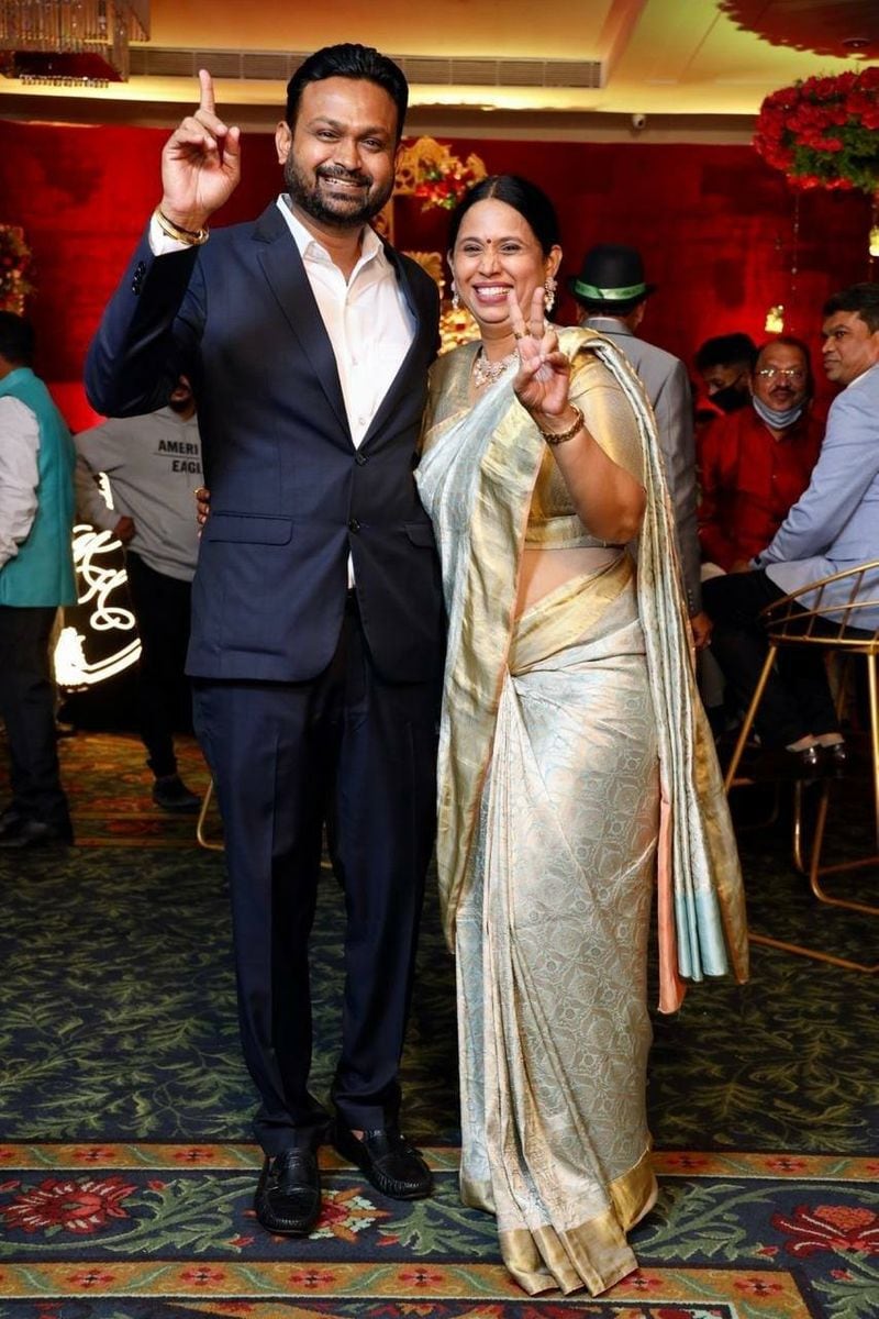 Belagavi MLA congress Leader Lakshmi Hebbalkar son marriage goa photos mah