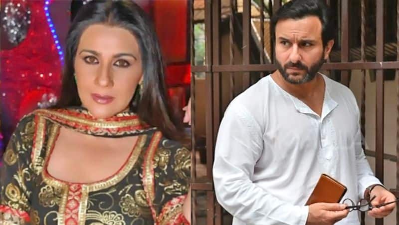 Saif Ali Khan Amrita Singh divorce  Actor got eyes teary post separation