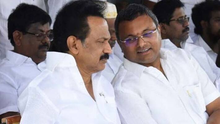 Karthi chidambaram Action question to Stalin Karthi chidambaram Action question to Stalin