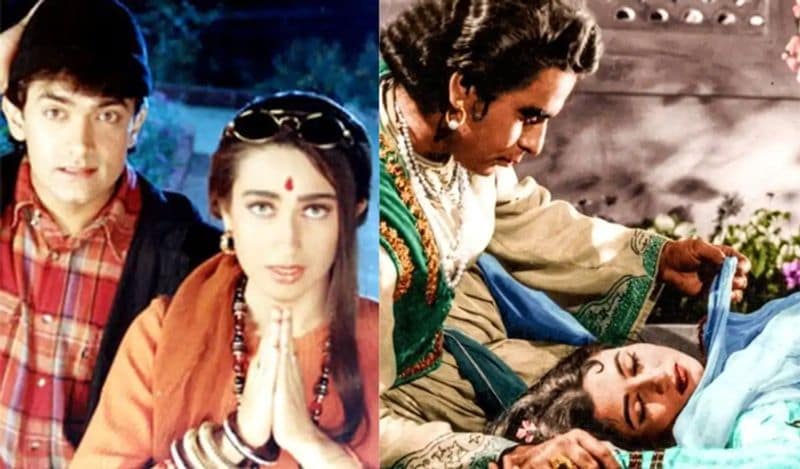 Raja Hindustani director Dharmesh darsan reveal dilip kumar praise of his film kissing Scene Between Karishma Kapoor And Aamir khan KPY