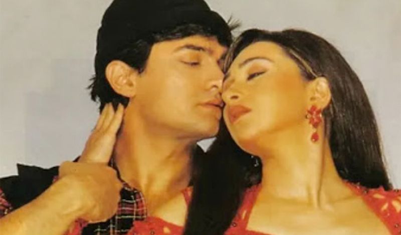 Raja Hindustani director Dharmesh darsan reveal dilip kumar praise of his film kissing Scene Between Karishma Kapoor And Aamir khan KPY