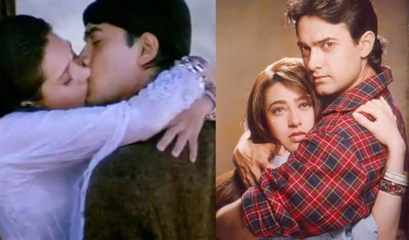 Raja Hindustani director Dharmesh darsan reveal dilip kumar praise of his film kissing Scene Between Karishma Kapoor And Aamir khan KPY