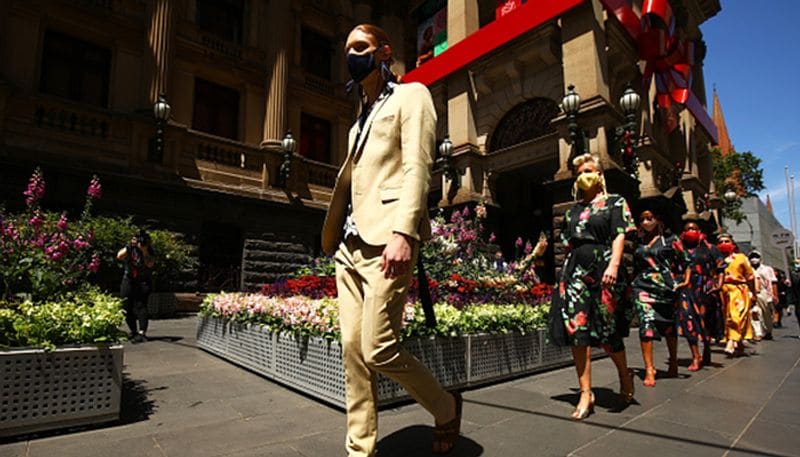 Fashion Melbourne Fashion Week designs pop-up models - gps