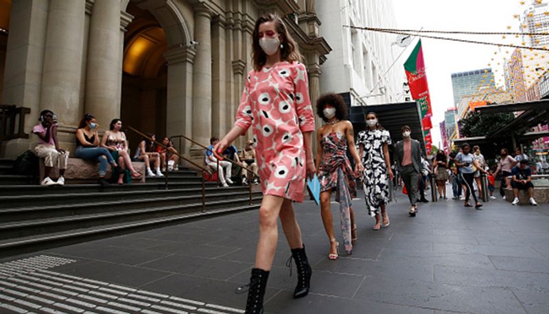 Fashion Melbourne Fashion Week designs pop-up models - gps