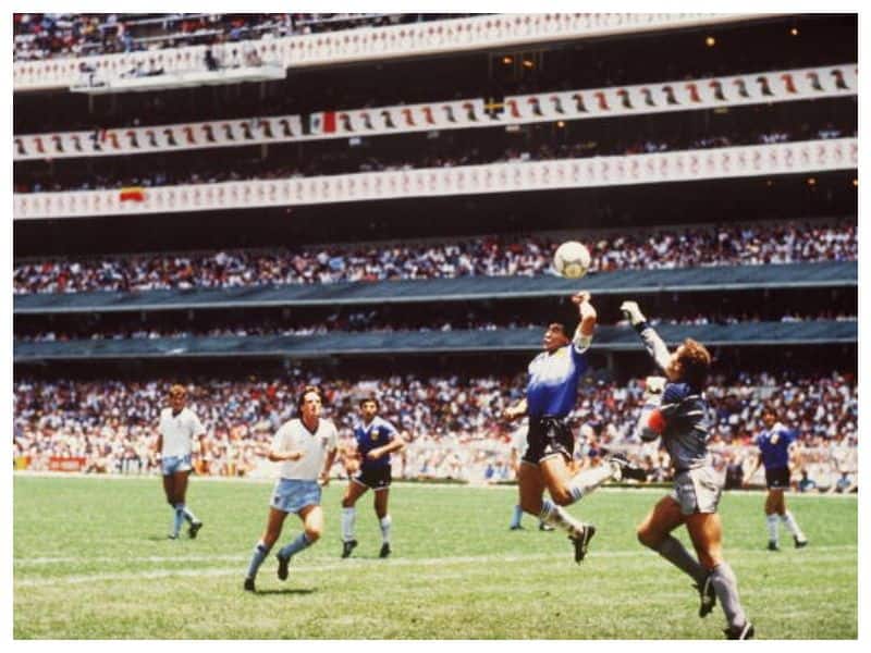 Maradona Strange Goal Celebration which Caused his Carrer