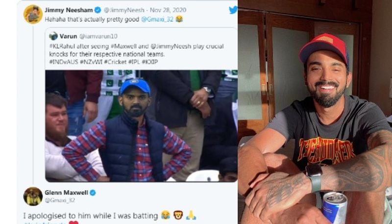 Australian All rounder Glenn Maxwell Says He Apologised To KL Rahul During batting In Sydney match kvn