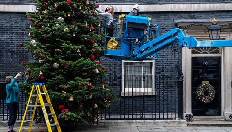 Festival Christmas celebration preparations - gps