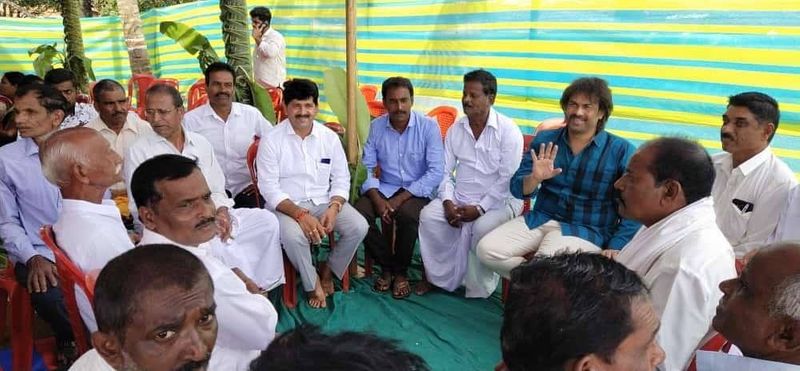 JDS Leader Madhu bangarappa active in soraba constituency rbj