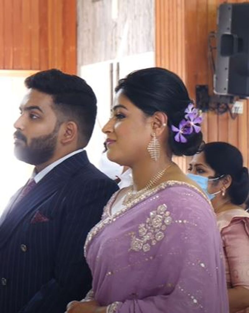 mohanlal participated in betrothal ceremony of antony perumbavoors daughter dr anisha