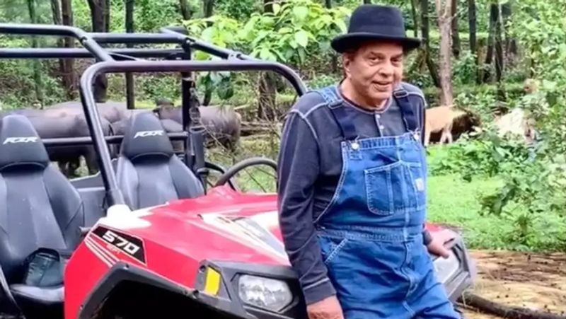 84 year old dharmendra living alone at farmhouse without two wives parkash kaur and hema malini