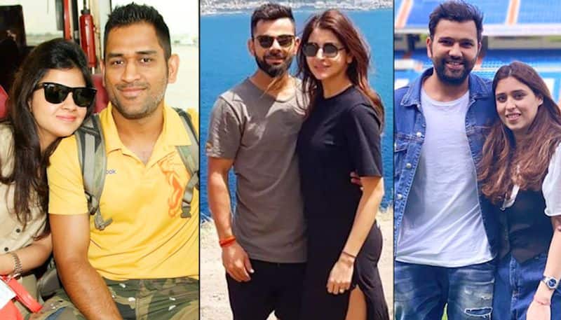 Dhoni -Virat Kohli and Rohit Sharma  cricketers and their unseen honeymoon pics