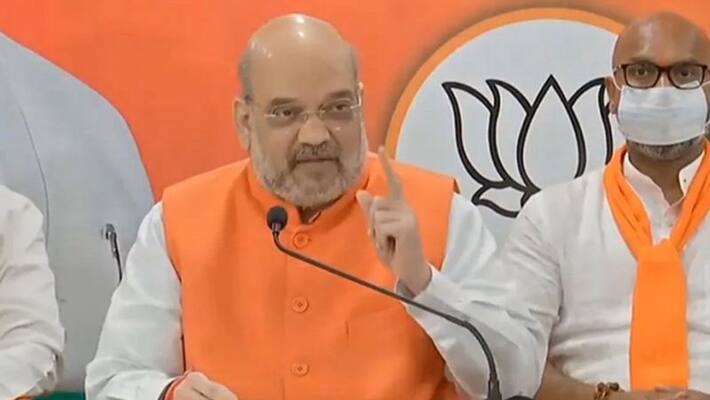 Amit Shah said in Hyderabad Municipal Elections that this time will be the Mayor of BJP kpn Amit Shah said in Hyderabad Municipal Elections that this time will be the Mayor of BJP kpn