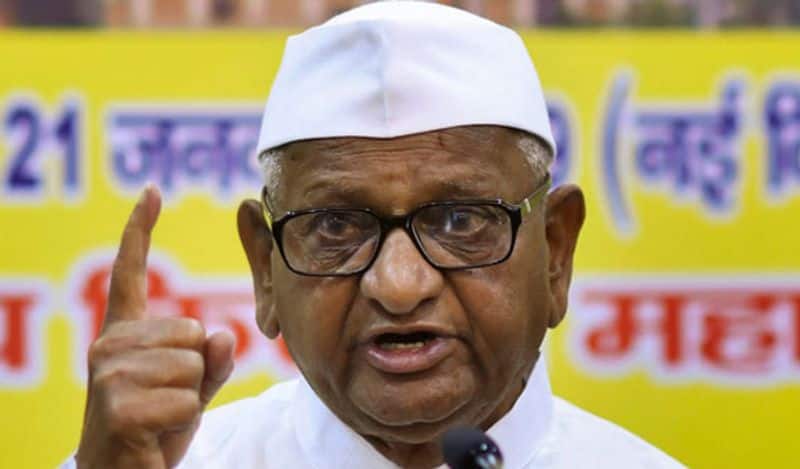 Drunk on power...' writes Anna Hazare to Kejriwal.