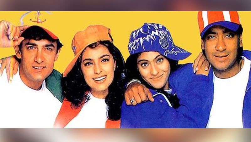 इंद्र कुमार के डायरेक्शन में बनी इश्क में काजोल, आमिर खान, जूही चावला, अजय देवगन के अलावा जॉनी लीवर, दलीप ताहिल, सदाशिव अमरापुरकर जैसे कलाकार महत्वपूर्ण भूमिका में थे। 